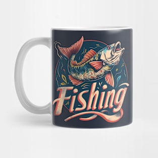 Fishing t-shirt Mug